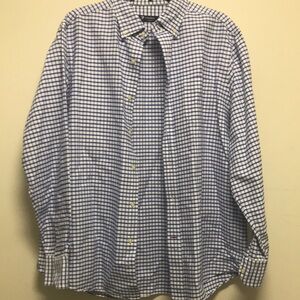 (MEN) CREMIEUX classic shirt; button down collar